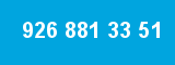 926 881 33 51